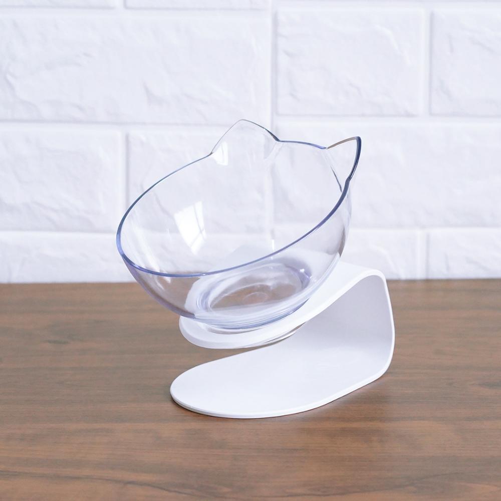 Transparent Single Pet Bowl