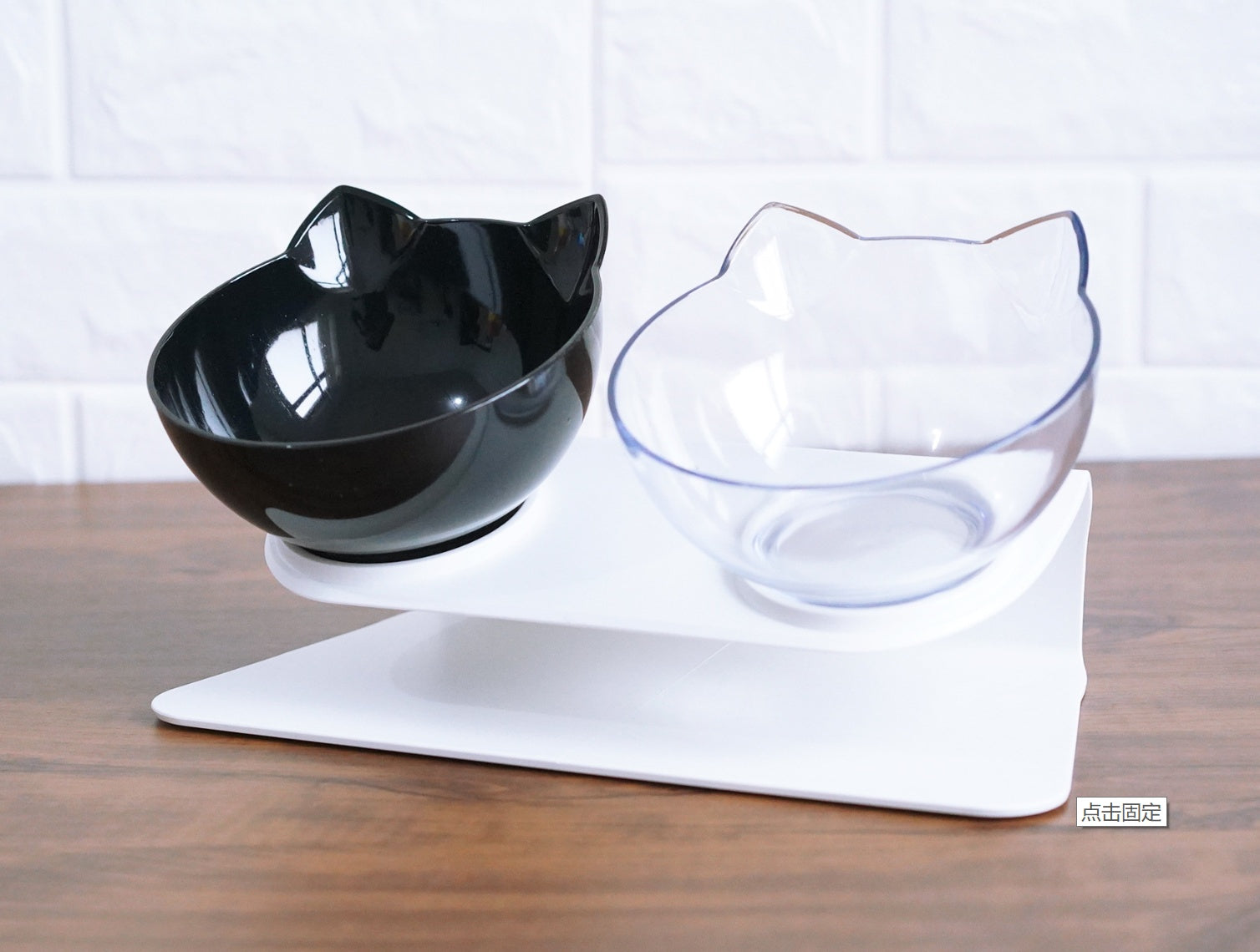 Transparent Single Pet Bowl