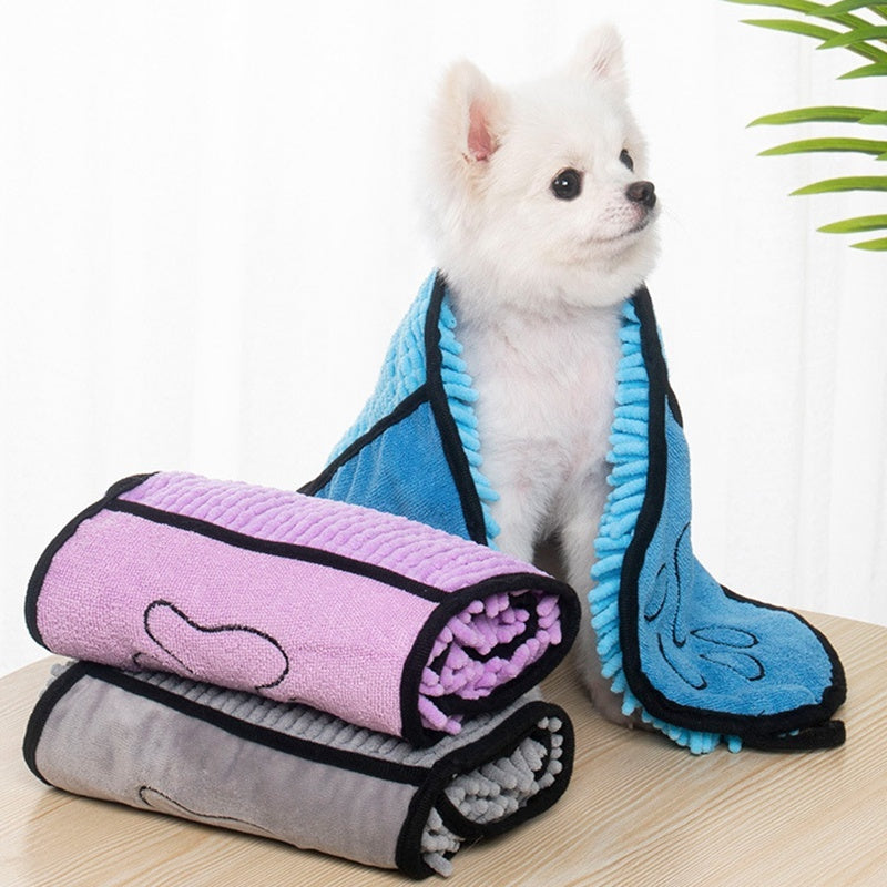 Super Absorbent Dog Microfiber Bathrobe