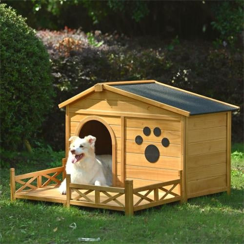 Dog Kennel With Water-Resistant Roof