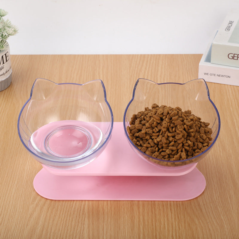 Transparent Single Pet Bowl