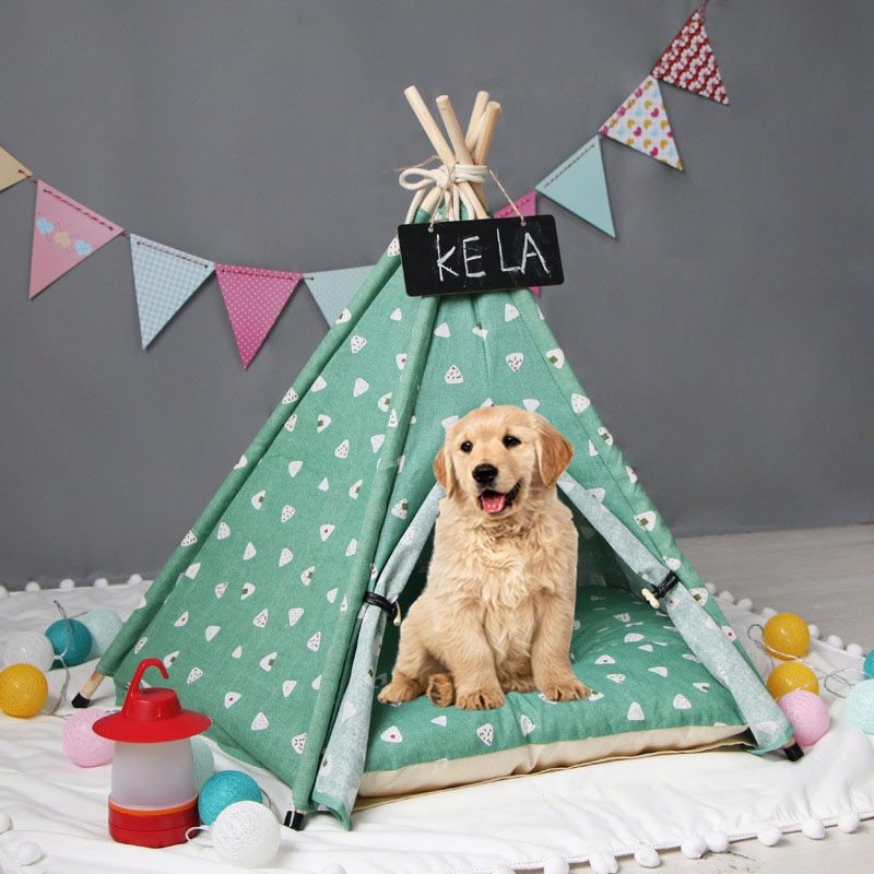 Pet tent kennel for cat & dogs