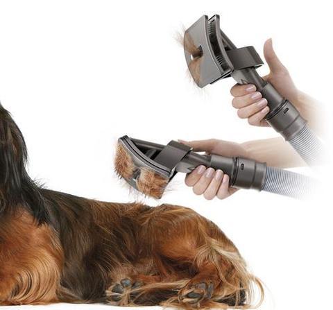 Pet Grooming Vacuum Cleaner Brush