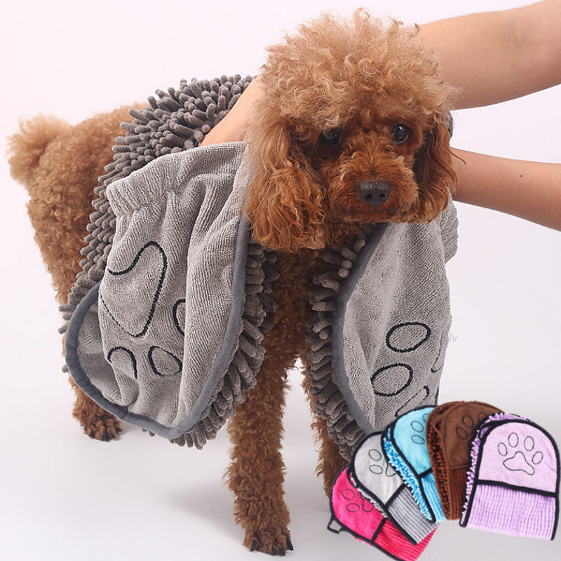 Super Absorbent Dog Microfiber Bathrobe