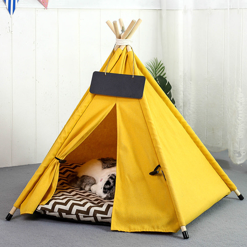 Washable Pet Teepee Dog Tent