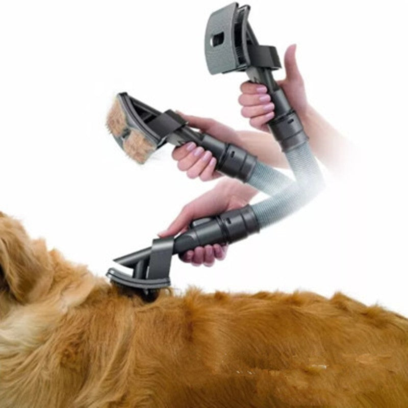 Pet Grooming Vacuum Cleaner Brush