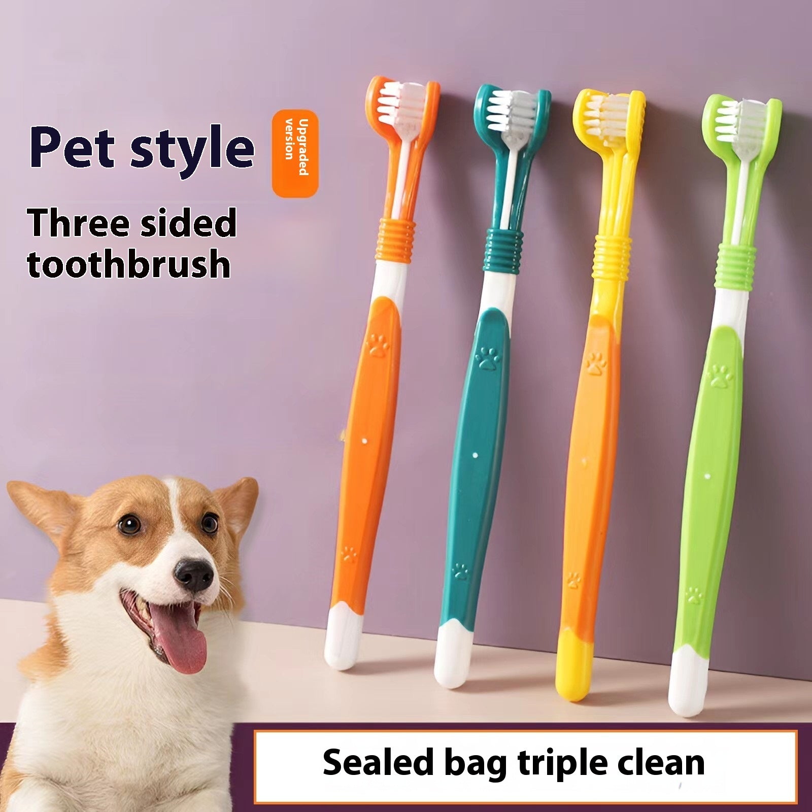Pet Oral Cleaning Toothbrush